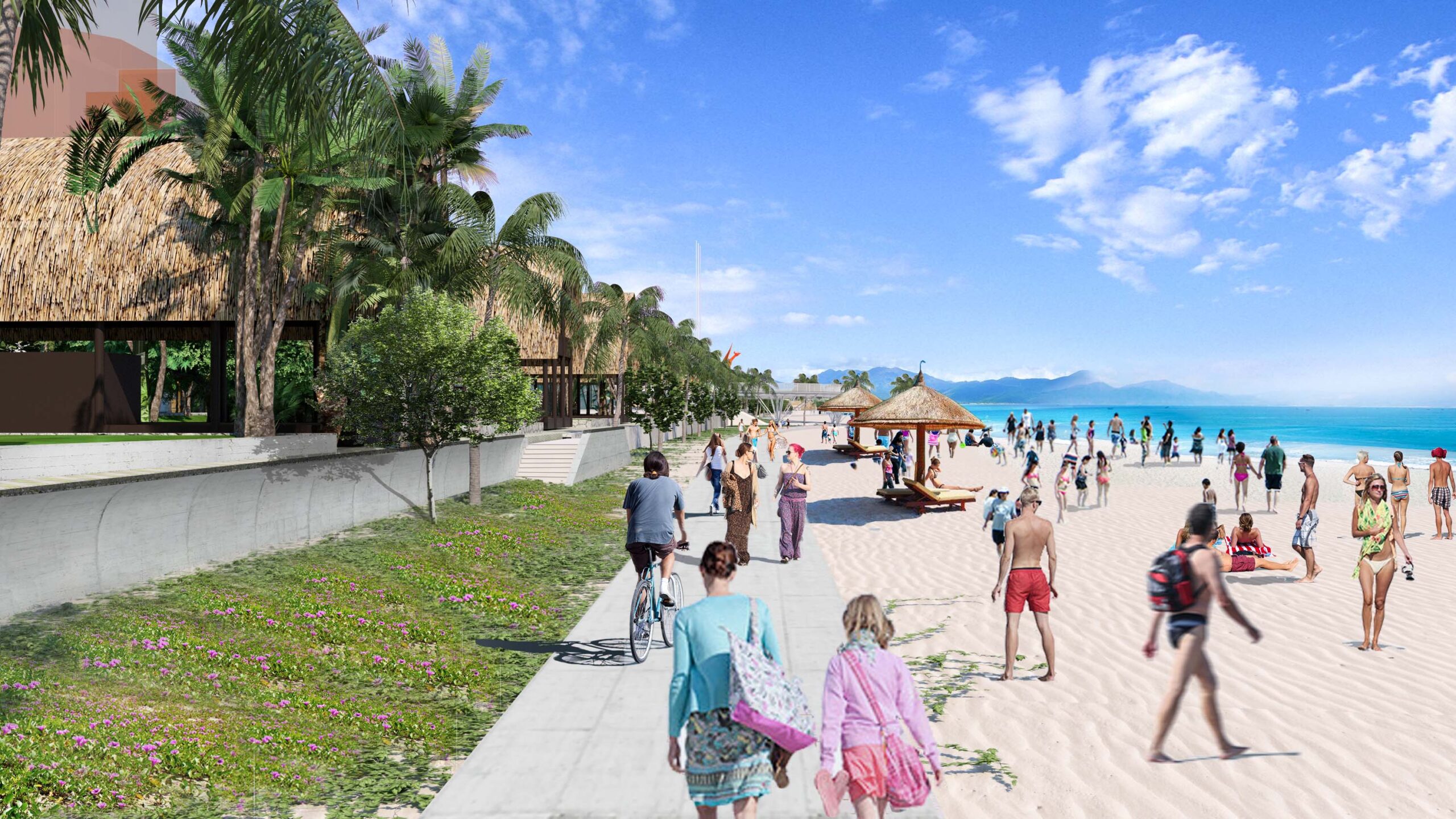 Réaménagement Plage de Bai Sau Thuy Van Vung Tau