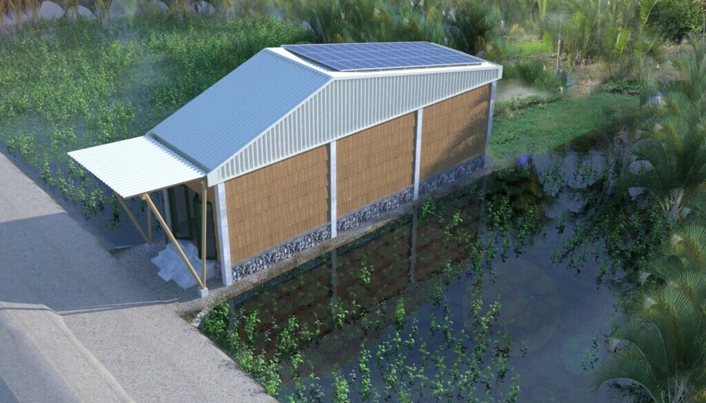 L’épod low-cost dans le delta du Mékong - La mangrove comme pieux de fondation