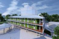 Extension provisoire du Lycée Français de Hanoi à Núi Trúc Hanoi