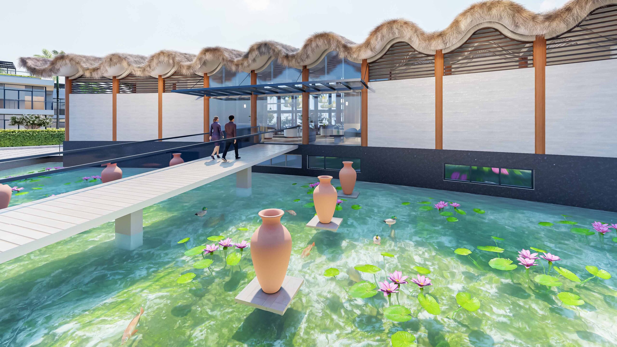 Design biophilique The Maris Vung Tau nature bien-être