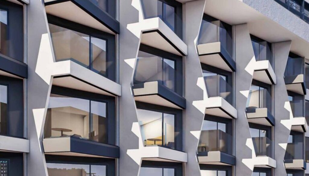 La double-peau bioclimatique des condotels The Maris Vung Tau en mode passif