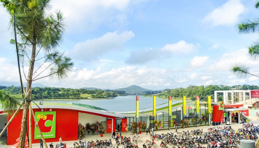 Le Big C Dalat est inspiré par la nature et la colline