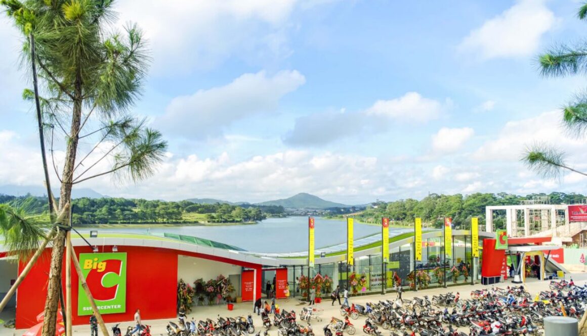 Le Big C Dalat est inspiré par la nature et la colline