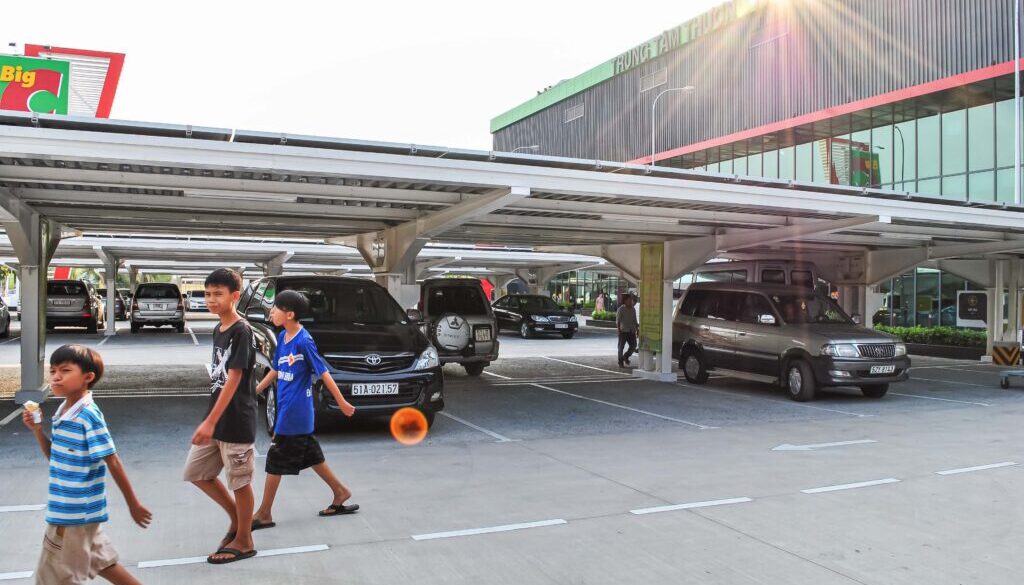 Vague verte au Big C Di An Binh Duong Ho Chi Minh-Ville